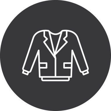 İş ve finans simgesinin vektör illüstrasyonu