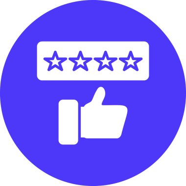 Değerlendirme simgesi vektörünü gözden geçir. izole edilmiş sınır sembolü çizimi