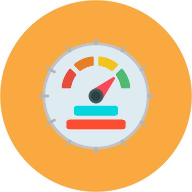 hız dometresi vektör illüstrasyonuName