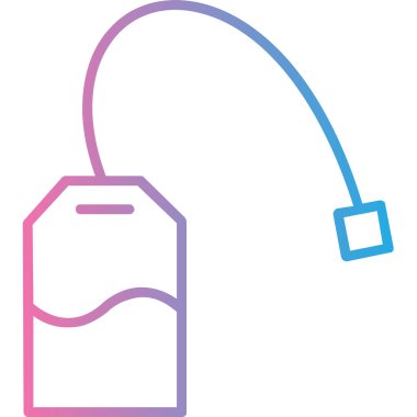 Alışveriş poşeti simgesi, vektör illüstrasyonu