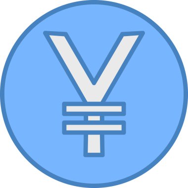 Bozuk para simgesinin vektör illüstrasyonu