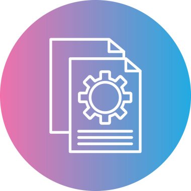 Seo simgesinin vektör illüstrasyonu