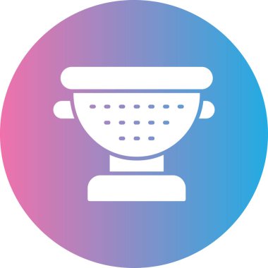 Duş. Web simgesi basit illüstrasyon