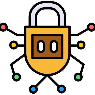 internet güvenlik kilidi simgesi