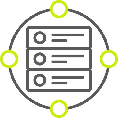 seo modern simgesinin vektör illüstrasyonu