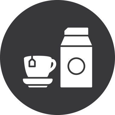 Gıda simgesinin vektör illüstrasyonu