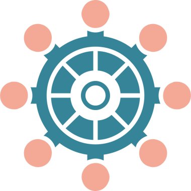 seo modern simgesinin vektör illüstrasyonu