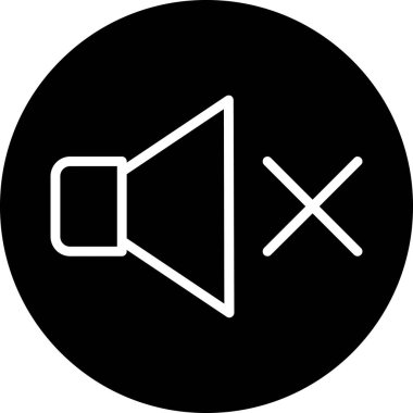 vektör sözcüsü Simgesi illüstrasyonu