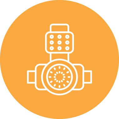 Modern b 'nin vektör illüstrasyonu eksik simgesi