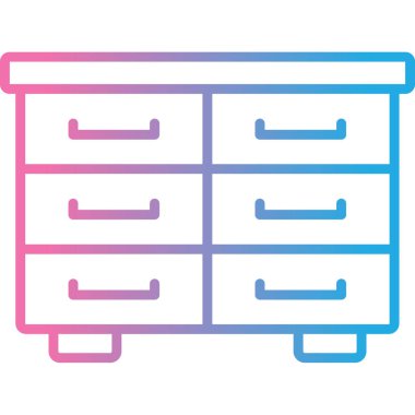 arşiv simgesi vektör illüstrasyonu