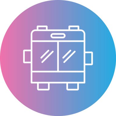 Kamera. Web simgesi basit illüstrasyon