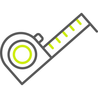 Teyp simgesi çizimi ölçülüyor