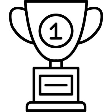 Bardak. Web simgesi basit illüstrasyon