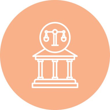 Modern simgenin vektör illüstrasyonu