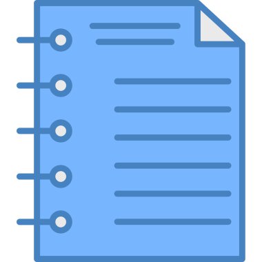 Dosya. Web simgesi basit illüstrasyon