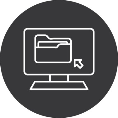 dosya vektör illüstrasyonu