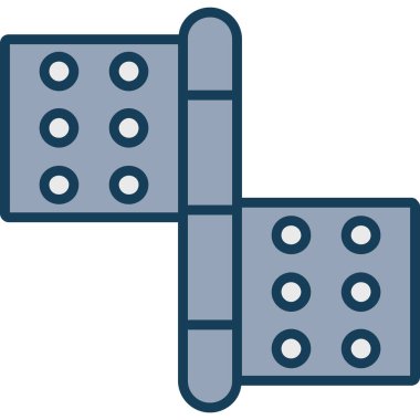 zar simgesi. vektör illüstrasyonu