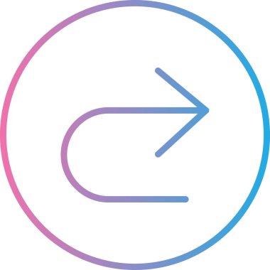 ok simgesinin vektör illüstrasyonu