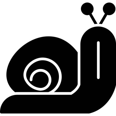 Salyangoz kutsal kişilerin resmi, vektör çizim