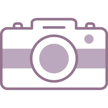 kamera vektör illüstrasyonu, modern biçim