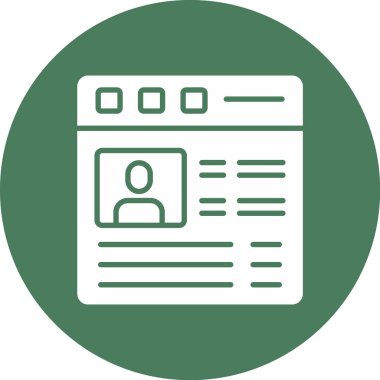 seo modern simgesinin vektör illüstrasyonu