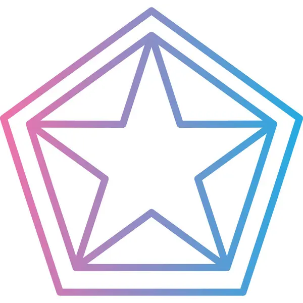 yıldız simgesi vektör illüstrasyonu