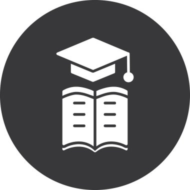 kitap simgesi vektör illüstrasyonu