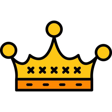 Crown vektör resimleme