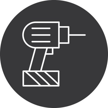 uydu anten simgesi, vektör illüstrasyonu