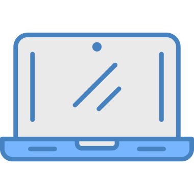 Bilgisayar. Web simgesi basit tasarım