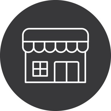 simge vektör illüstrasyonunu sakla