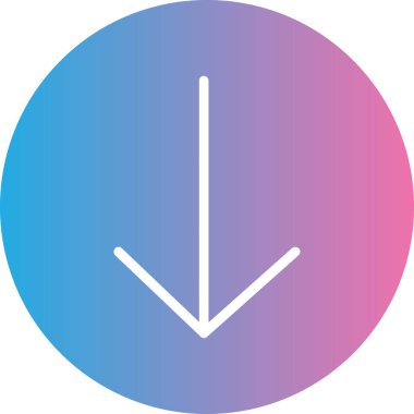 ok simgesi vektör illüstrasyonu