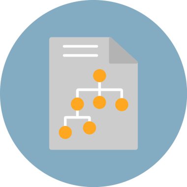 yumuşak renkli arkaplanda izole edilmiş trend düz biçimli veri paylaşım simgesi