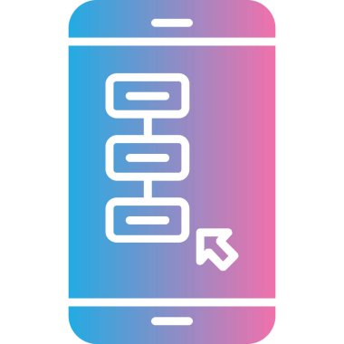 Telefon simgesi vektör illüstrasyonu