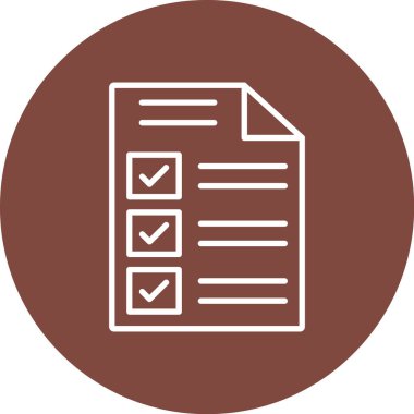 Dosya simgesinin vektör illüstrasyonu