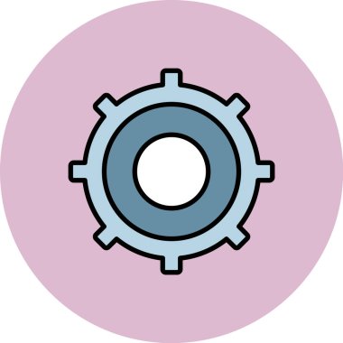 Simge vektör illüstrasyonu ayarlanıyor