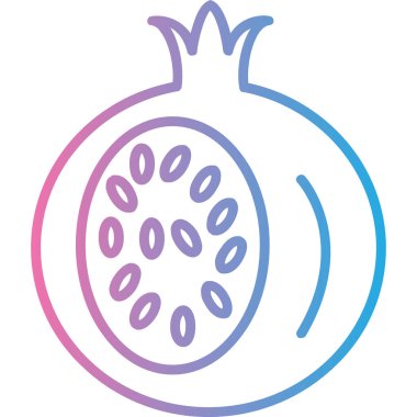 Tek bir simgenin vektör illüstrasyonu