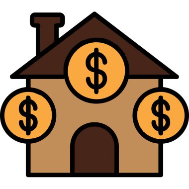 house dollar simgesi