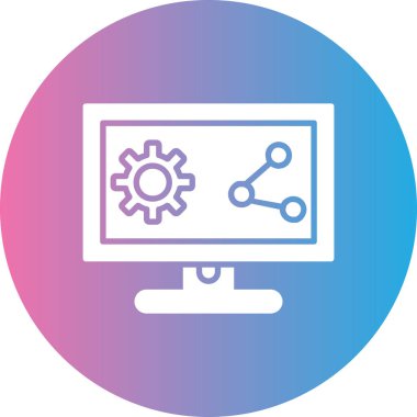 Web tasarım vektörü simgesi