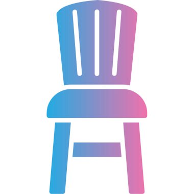 sandalye simgesi çizimi