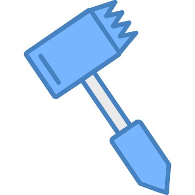 Çekiç vektörü, basit tasarım ögesi