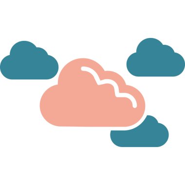 bulut bilgi işlem izole simgesi