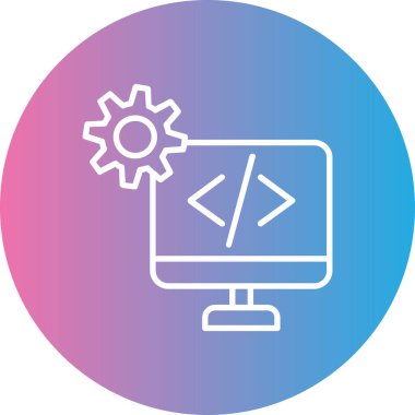 Web simgesi vektör illüstrasyonu