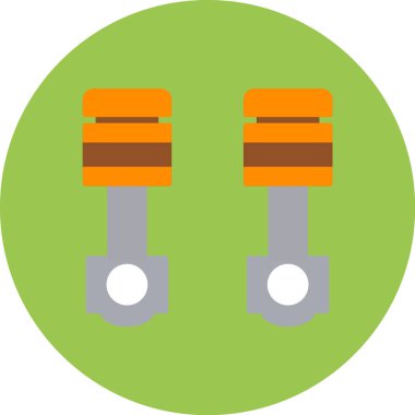 Dambıl. Basit simge, modern biçim