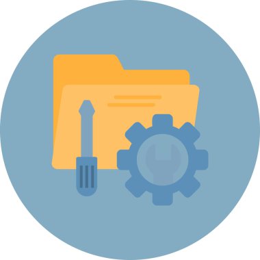 Ayarlama. Web simgesi basit illüstrasyon