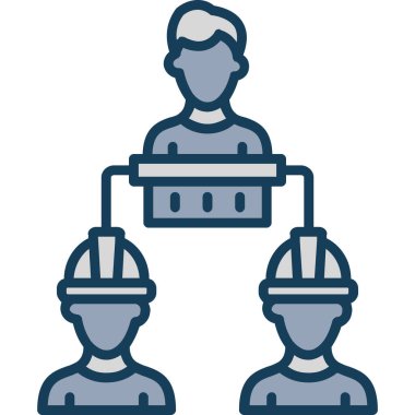 Modern binanın vektör illüstrasyonu