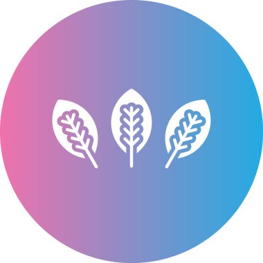 Yaprak web vektör illüstrasyonu