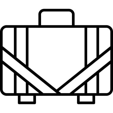 Bagaj simge vektör çizim