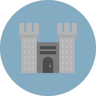 kale renkli vektör simgesi