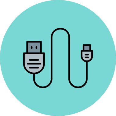 Kablolu yayın. Basit resimleme